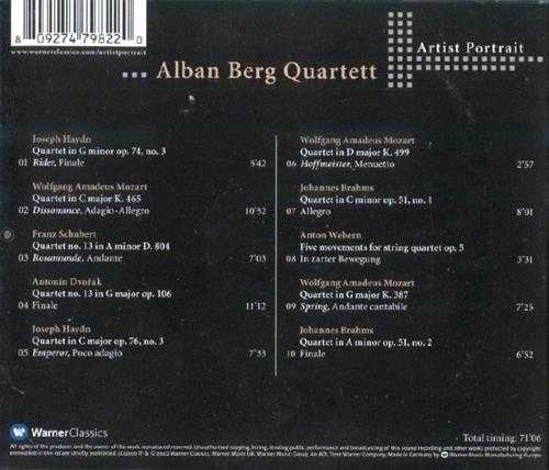 阿尔班·贝尔格弦乐四重奏团《艺术家画像》2002[FLAC+CUE整轨]