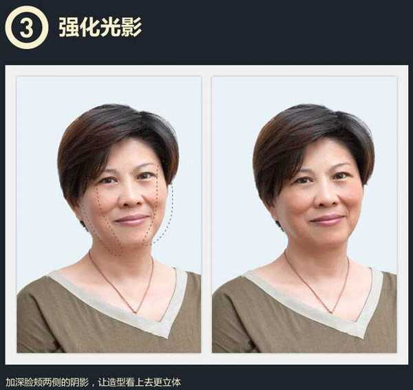 Photoshop将中年妇女精细磨皮及整体美化