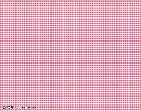 教你用PS简单快速制作可爱的格子信纸