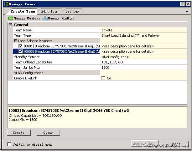 Windows下的网卡Teaming 配置教程(图文)